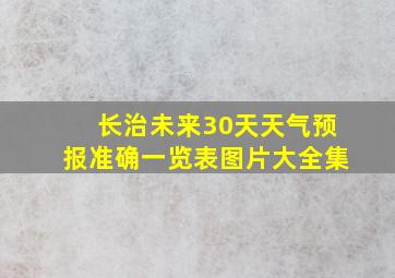 长治未来30天天气预报准确一览表图片大全集