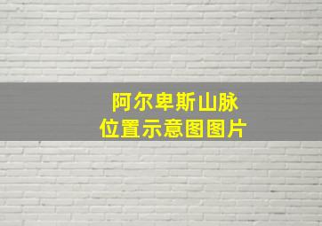 阿尔卑斯山脉位置示意图图片