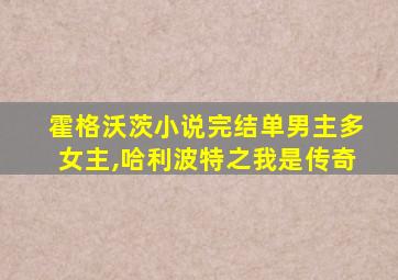 霍格沃茨小说完结单男主多女主,哈利波特之我是传奇