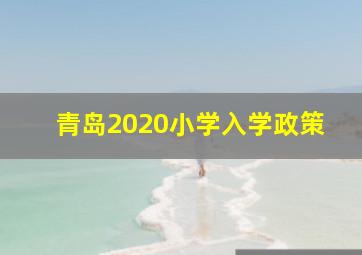 青岛2020小学入学政策