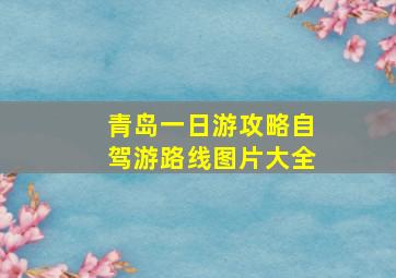 青岛一日游攻略自驾游路线图片大全