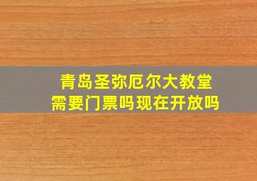 青岛圣弥厄尔大教堂需要门票吗现在开放吗