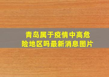 青岛属于疫情中高危险地区吗最新消息图片