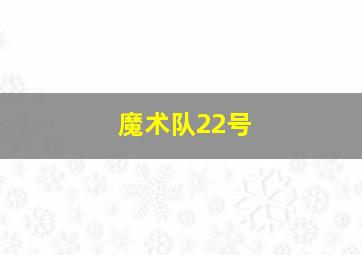 魔术队22号