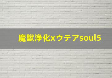 魔獣浄化xウテアsoul5