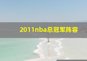 2011nba总冠军阵容