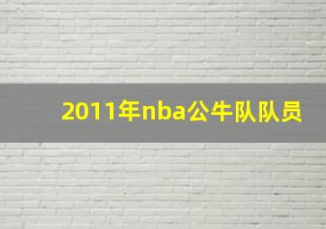 2011年nba公牛队队员