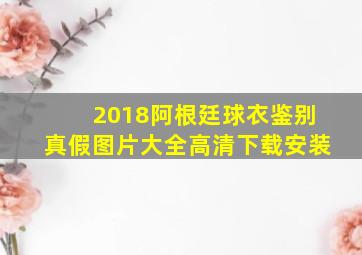 2018阿根廷球衣鉴别真假图片大全高清下载安装