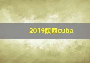 2019陕西cuba