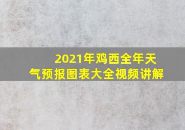 2021年鸡西全年天气预报图表大全视频讲解