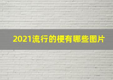 2021流行的梗有哪些图片