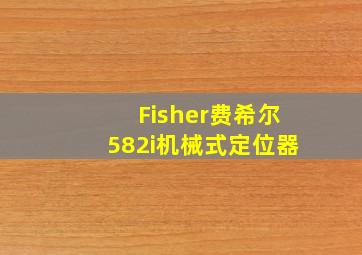 Fisher费希尔582i机械式定位器