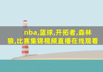 nba,篮球,开拓者,森林狼,比赛集锦视频直播在线观看