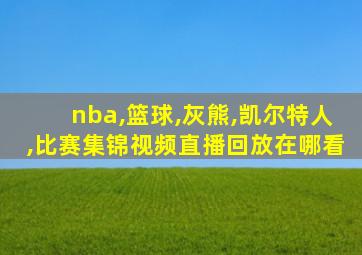 nba,篮球,灰熊,凯尔特人,比赛集锦视频直播回放在哪看