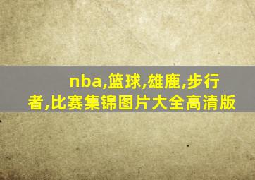 nba,篮球,雄鹿,步行者,比赛集锦图片大全高清版