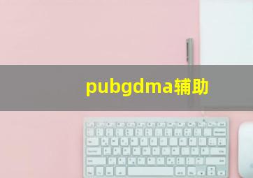 pubgdma辅助