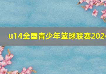 u14全国青少年篮球联赛2024