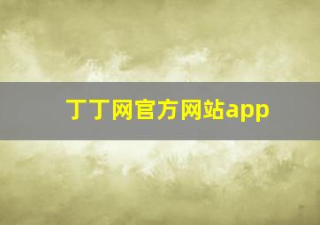 丁丁网官方网站app