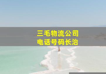 三毛物流公司电话号码长治