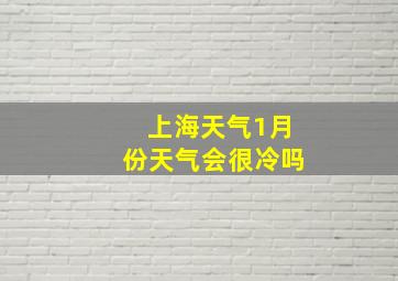 上海天气1月份天气会很冷吗