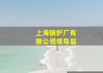 上海锅炉厂有限公司领导层