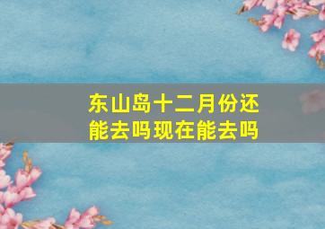 东山岛十二月份还能去吗现在能去吗