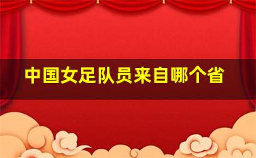 中国女足队员来自哪个省