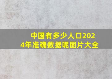 中国有多少人口2024年准确数据呢图片大全