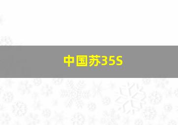 中国苏35S