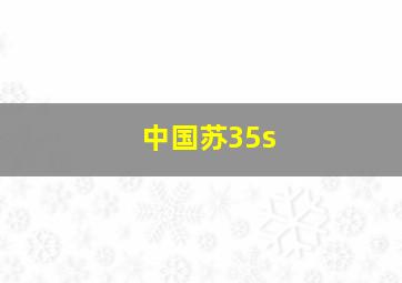 中国苏35s