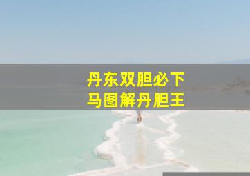 丹东双胆必下马图解丹胆王