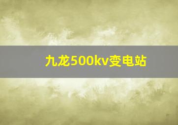 九龙500kv变电站