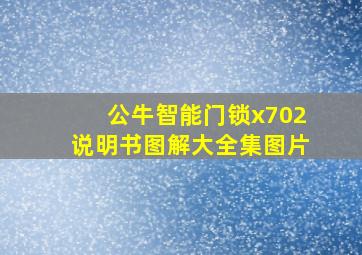 公牛智能门锁x702说明书图解大全集图片