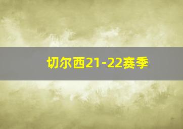 切尔西21-22赛季