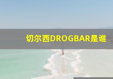 切尔西DROGBAR是谁