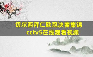 切尔西拜仁欧冠决赛集锦cctv5在线观看视频