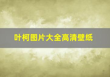 叶柯图片大全高清壁纸