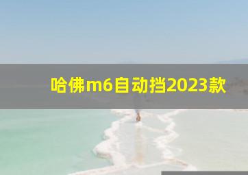 哈佛m6自动挡2023款