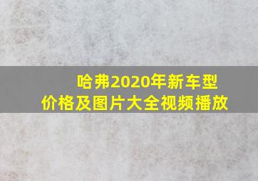 哈弗2020年新车型价格及图片大全视频播放