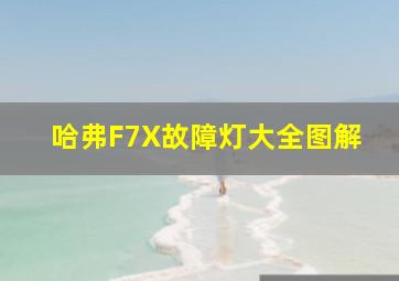 哈弗F7X故障灯大全图解