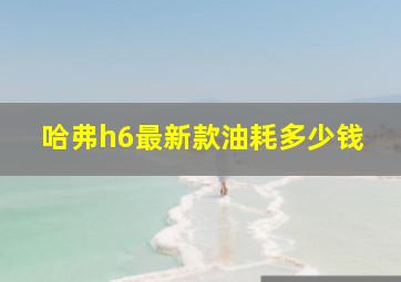 哈弗h6最新款油耗多少钱