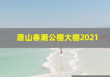 唐山春潮公棚大棚2021