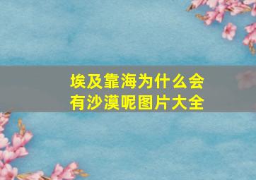 埃及靠海为什么会有沙漠呢图片大全