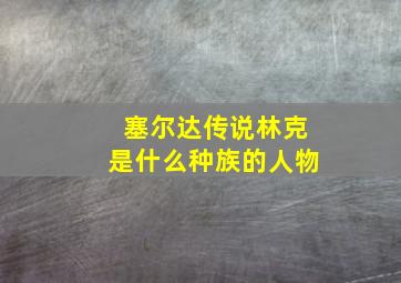 塞尔达传说林克是什么种族的人物