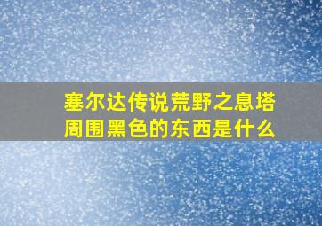 塞尔达传说荒野之息塔周围黑色的东西是什么