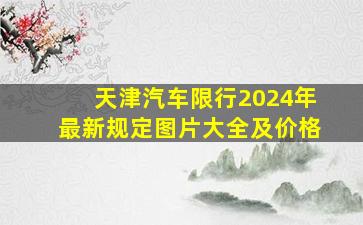 天津汽车限行2024年最新规定图片大全及价格