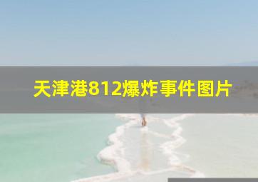 天津港812爆炸事件图片