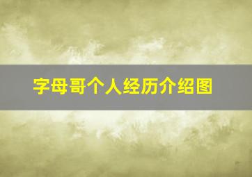 字母哥个人经历介绍图