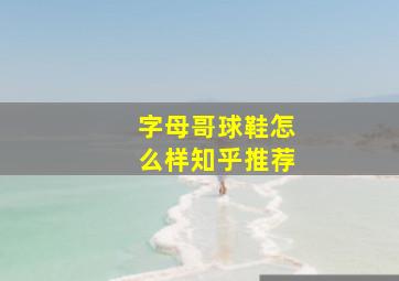 字母哥球鞋怎么样知乎推荐