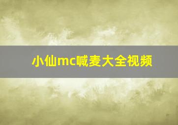 小仙mc喊麦大全视频